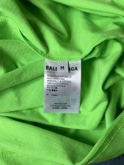Balenciaga Short Sleeve T-Shirt in Green