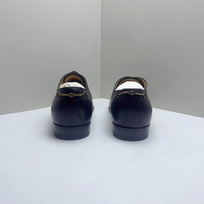 Gucci Leather Lace-Up Casual Shoes for Men 0079