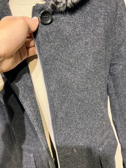 Vintage Prada Long Hooded Wool Coat