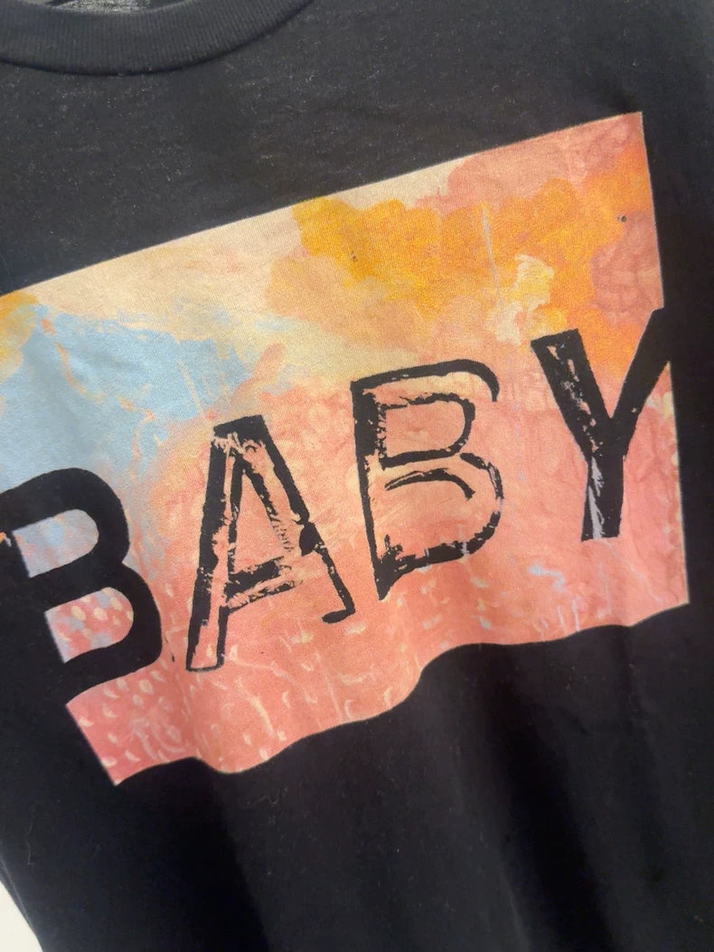 Saint Laurent Baby Short Sleeve T-Shirt