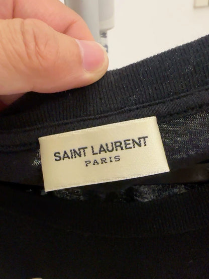 Saint Laurent Baby Short Sleeve T-Shirt