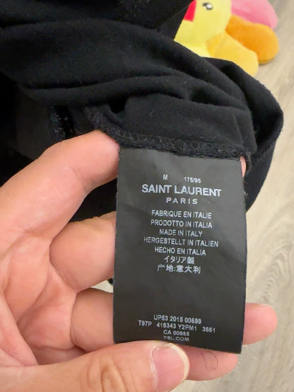Saint Laurent Baby Short Sleeve T-Shirt