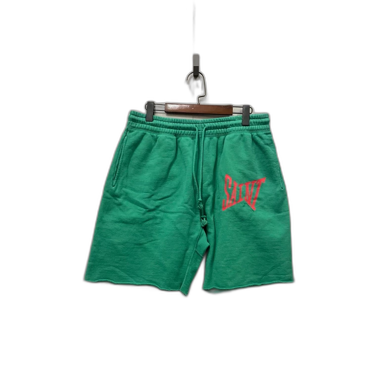 Saint Michael Embroidered Shorts Size M