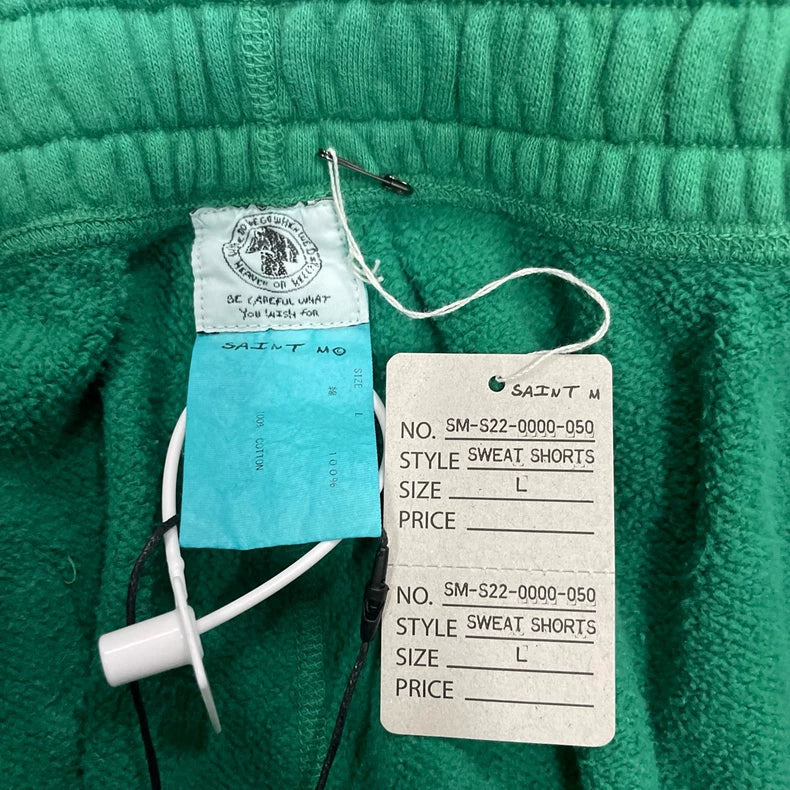 Saint Michael Embroidered Shorts Size M