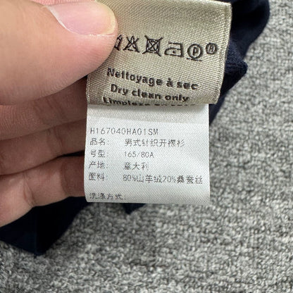 Navy Blue Knit Sweater from Hermes-zp