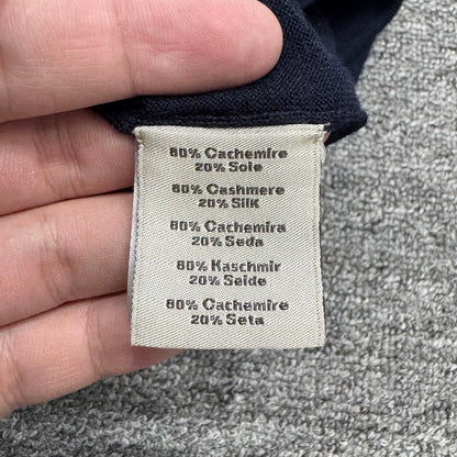 Navy Blue Knit Sweater from Hermes-zp