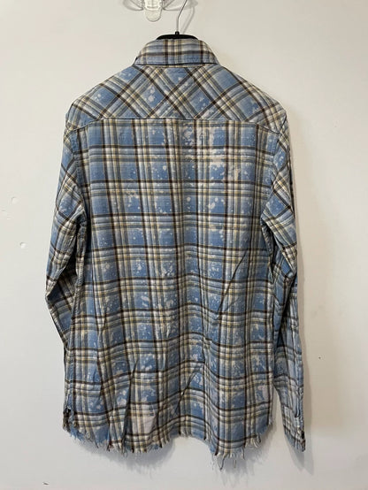Saint Laurent SLP Plaid Cotton Shirt