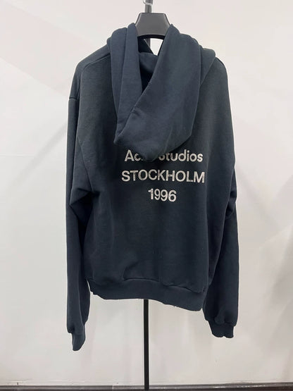 Acne Studios Hooded Long Sleeve Sweatshirt