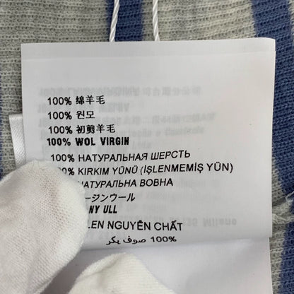 Prada Striped Wool Crew Neck Knit Top