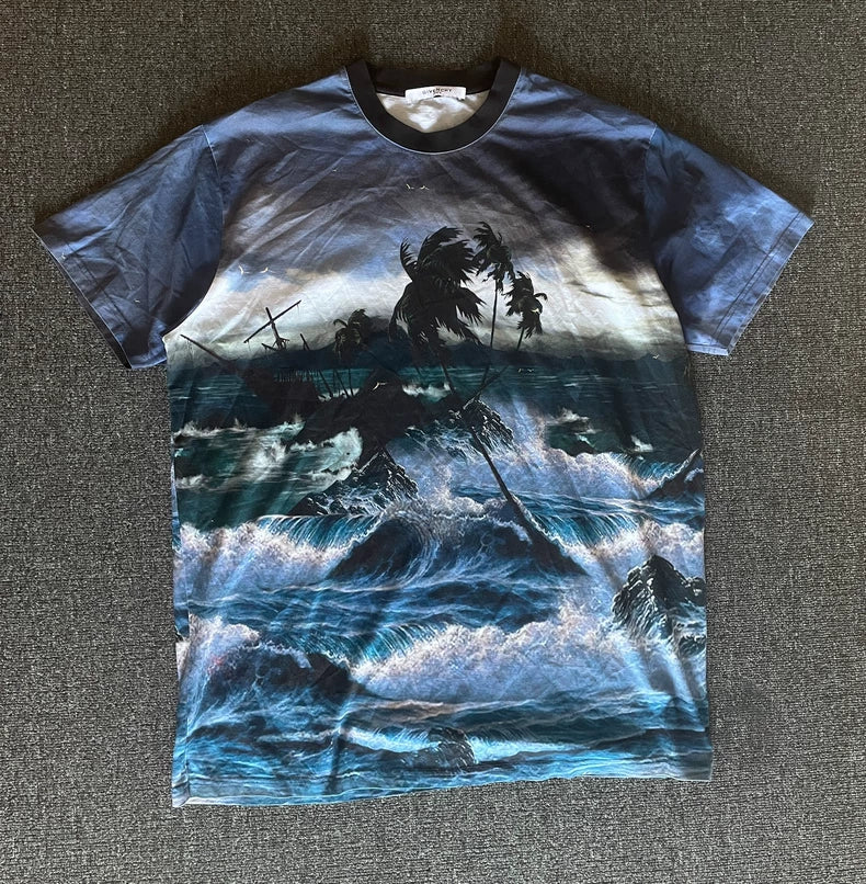 Givenchy Oversize Graphic Print T-shirt-yf