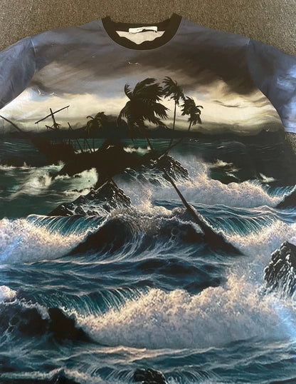 Givenchy Oversize Graphic Print T-shirt-yf