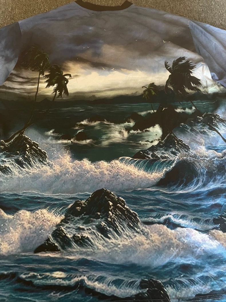 Givenchy Oversize Graphic Print T-shirt-yf