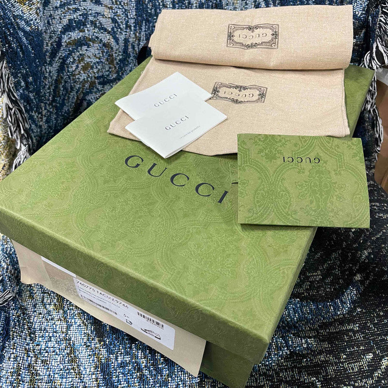 Gucci Ace Leather Low-Top Sneakers 0079