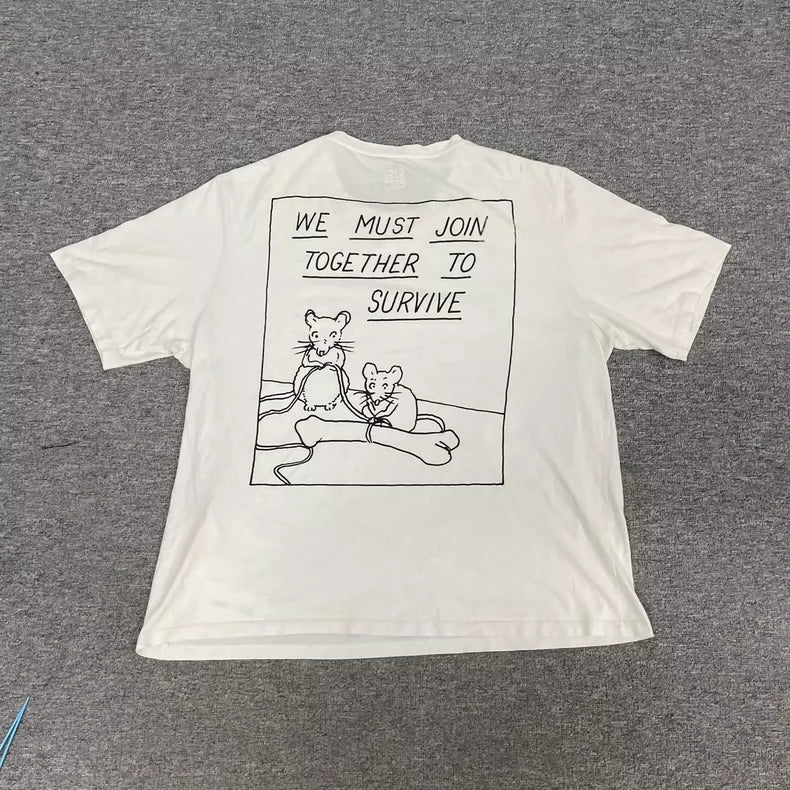 Loewe Mouse Graffiti Short Sleeve T-Shirt