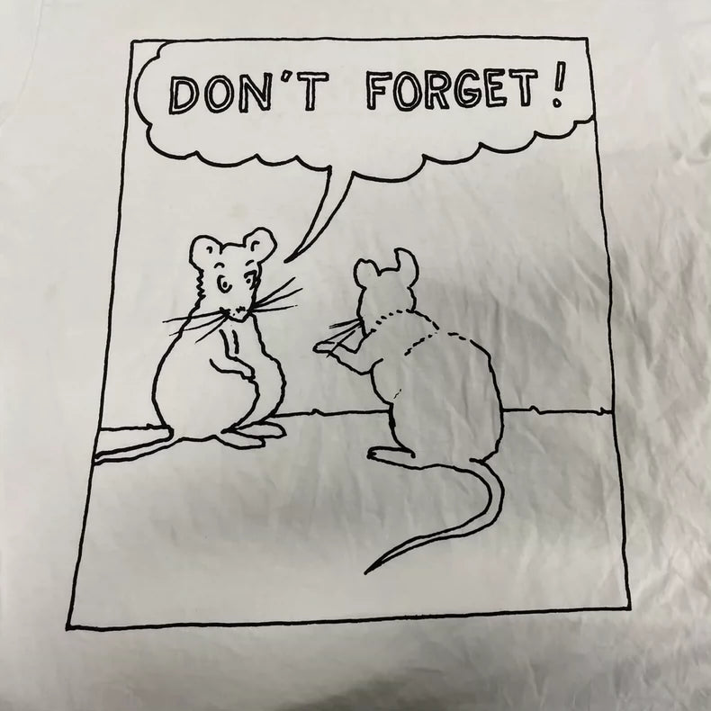 Loewe Mouse Graffiti Short Sleeve T-Shirt