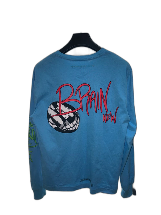 Chrome Hearts Blue Long Sleeve T-Shirt