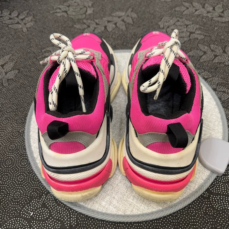 Balenciaga Triple S Pink Sneakers