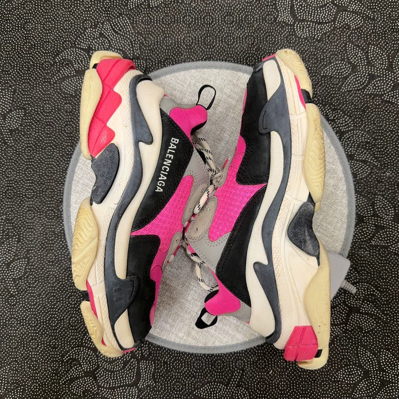 Balenciaga Triple S Pink Sneakers