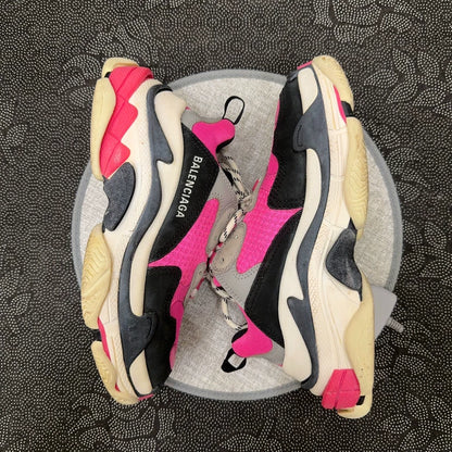 Balenciaga Triple S Pink Sneakers