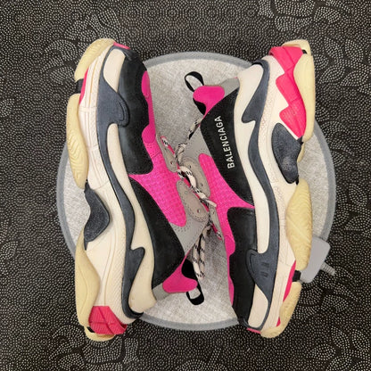 Balenciaga Triple S Pink Sneakers