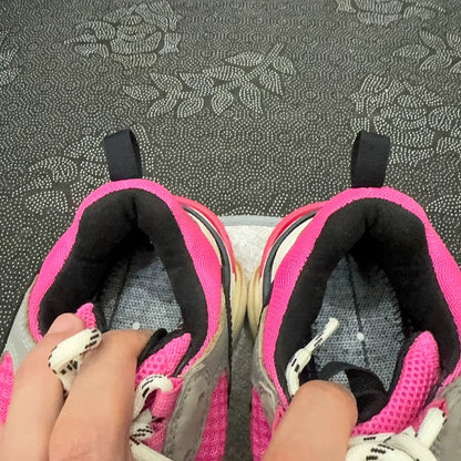 Balenciaga Triple S Pink Sneakers