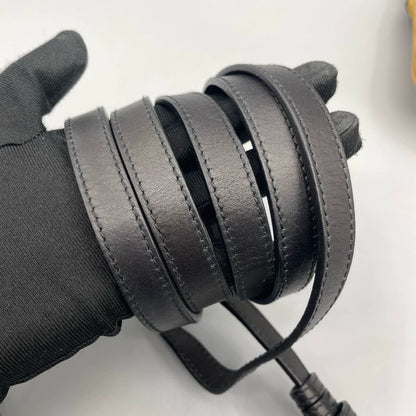 Gucci Suede Tiger Head Shoulder Bag