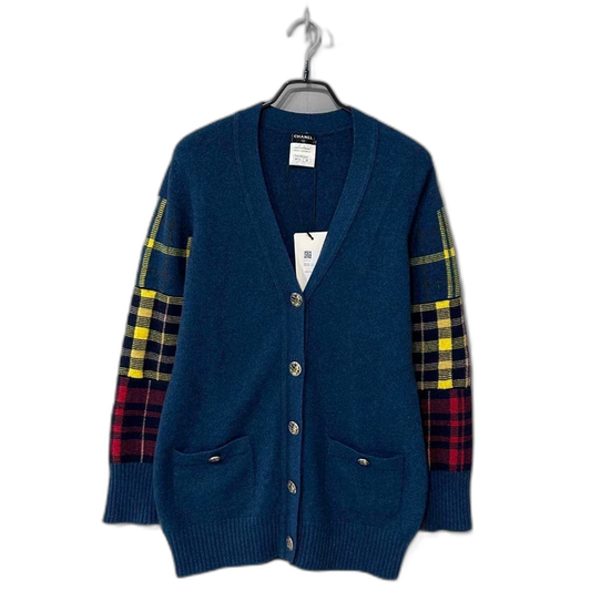 Color Block Knit Cardigan from Chanel