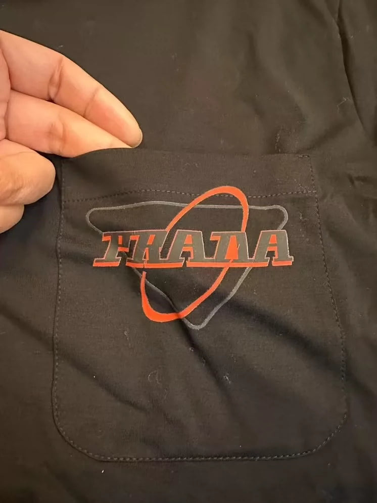 PRADA Pocket Logo Short Sleeve T-Shirt-zp