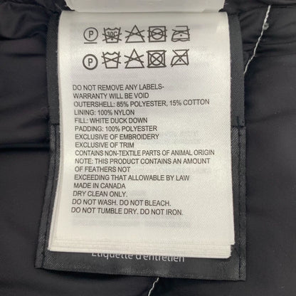 Canada Goose White Down Vest XS