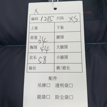 Canada Goose White Down Vest XS