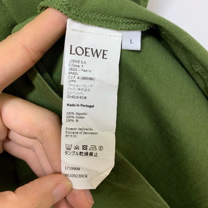 Loewe Logo Short Sleeve T-Shirt Size L