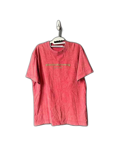 Alexander Wang Red Short Sleeve T-Shirt