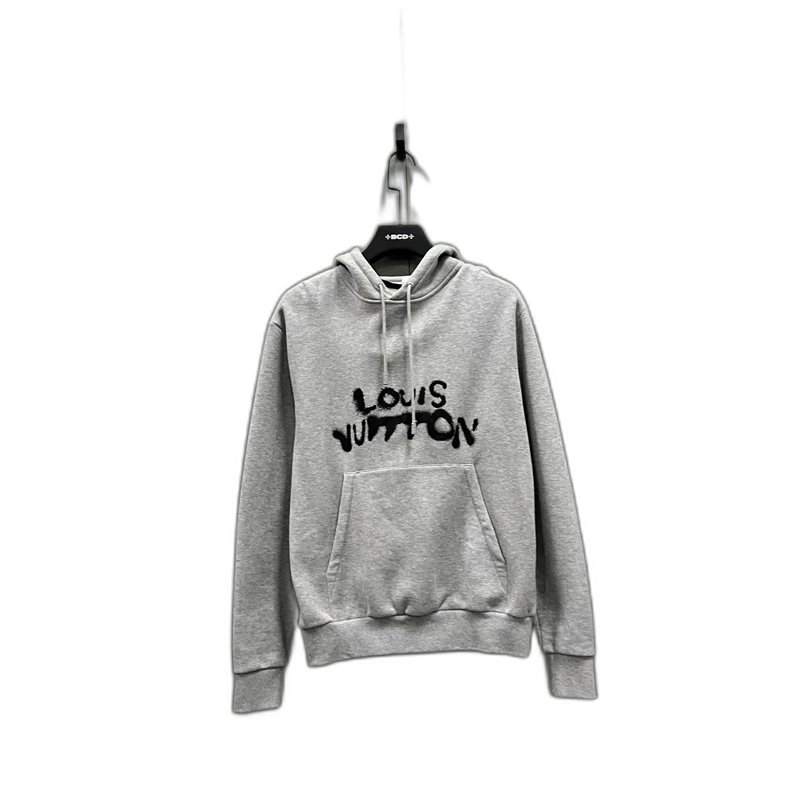 Louis Vuitton Graphic Hoodie with Stains