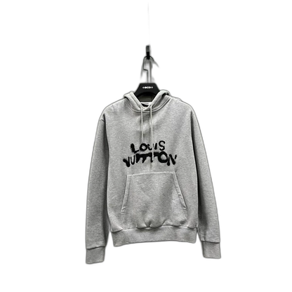 Louis Vuitton Graphic Hoodie with Stains
