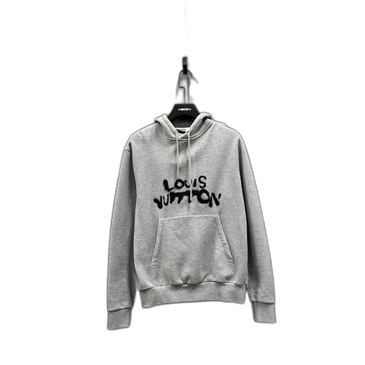 Louis Vuitton Graphic Hoodie with Stains