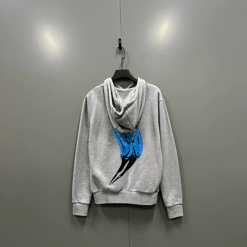 Louis Vuitton Graphic Hoodie with Stains