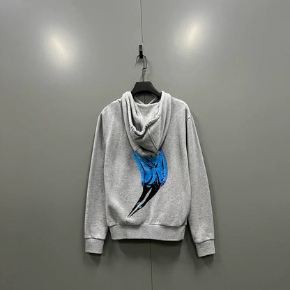 Louis Vuitton Graphic Hoodie with Stains