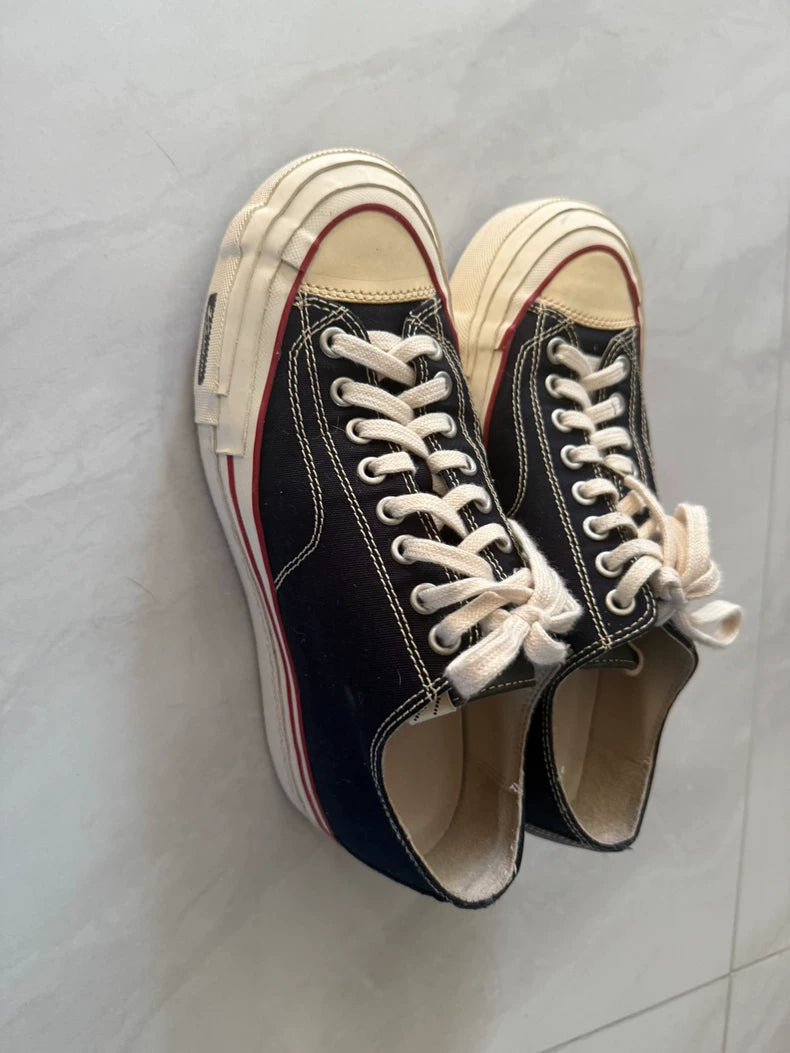 VISVIM Skagway Lo G.Patten Canvas Shoes