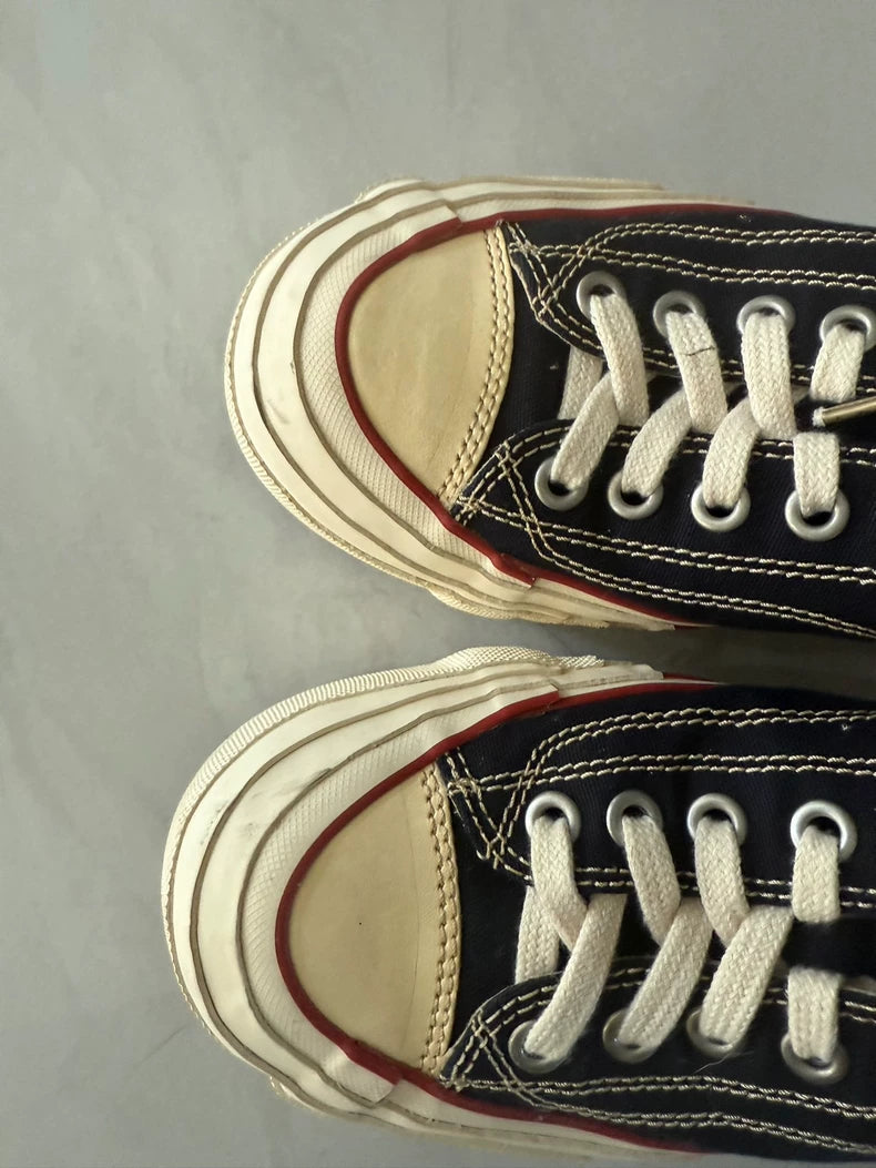 VISVIM Skagway Lo G.Patten Canvas Shoes