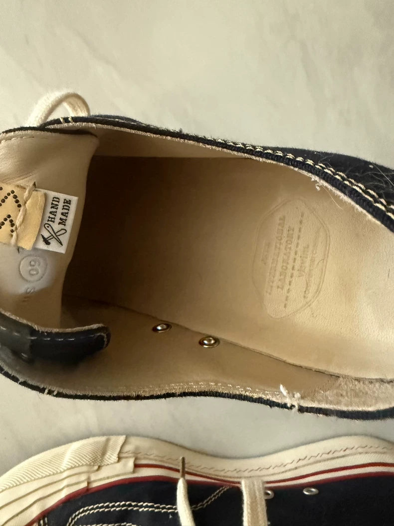 VISVIM Skagway Lo G.Patten Canvas Shoes