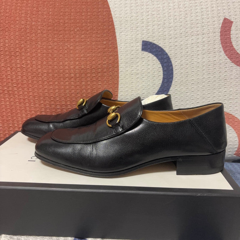 Gucci Jordaan Leather Horsebit Casual Shoes for Men 0079