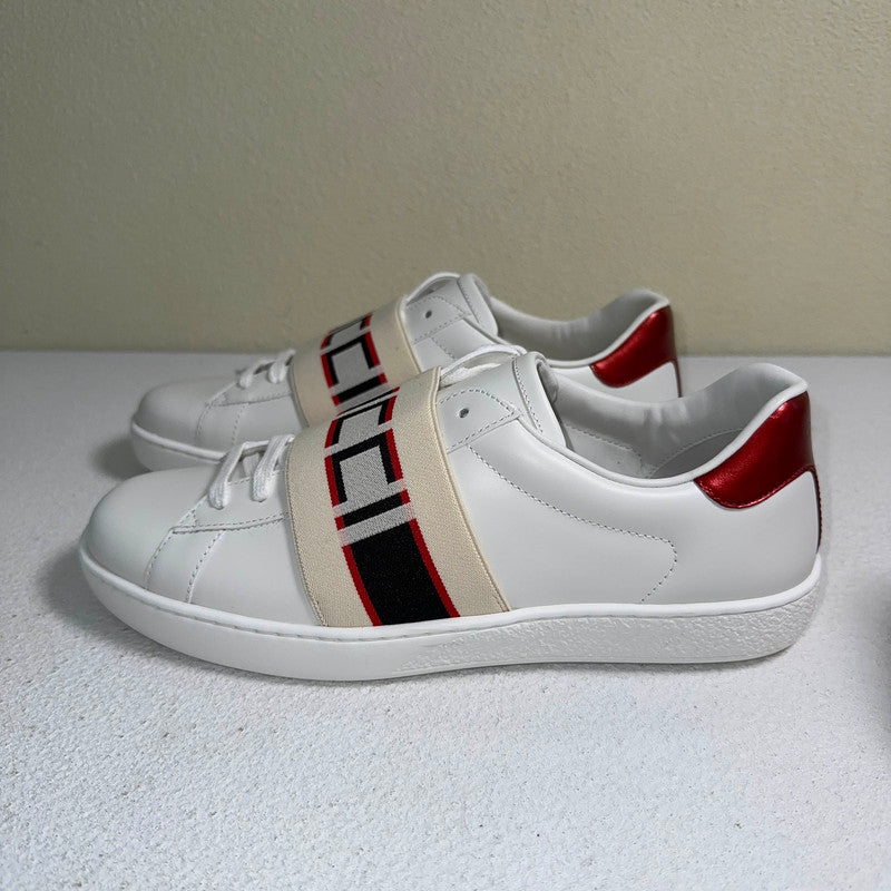 Gucci Ace White Leather Fashion Sneakers 0079