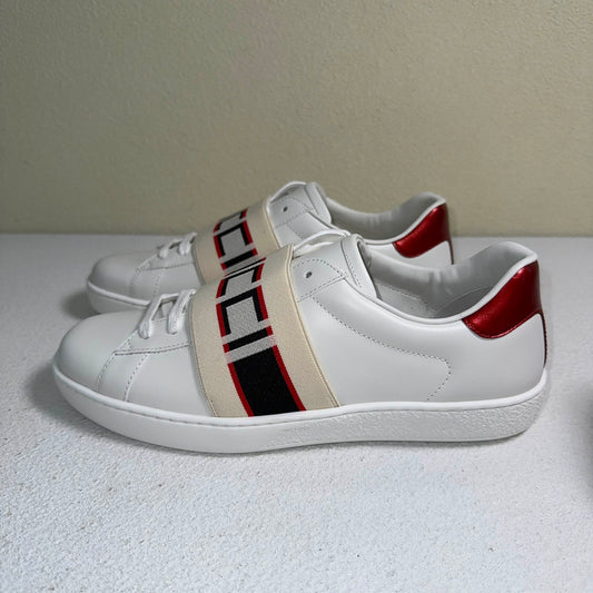 Gucci Ace White Leather Fashion Sneakers 0079