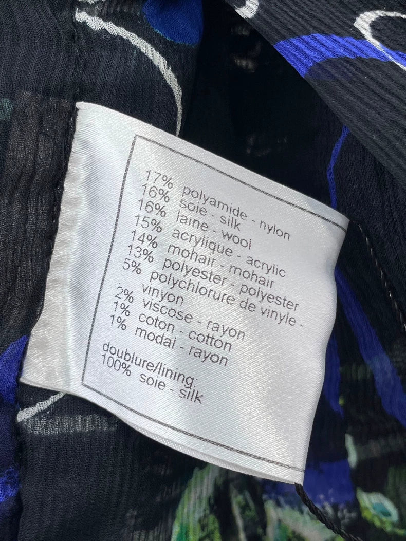 Chanel Sequin Graffiti Jacket