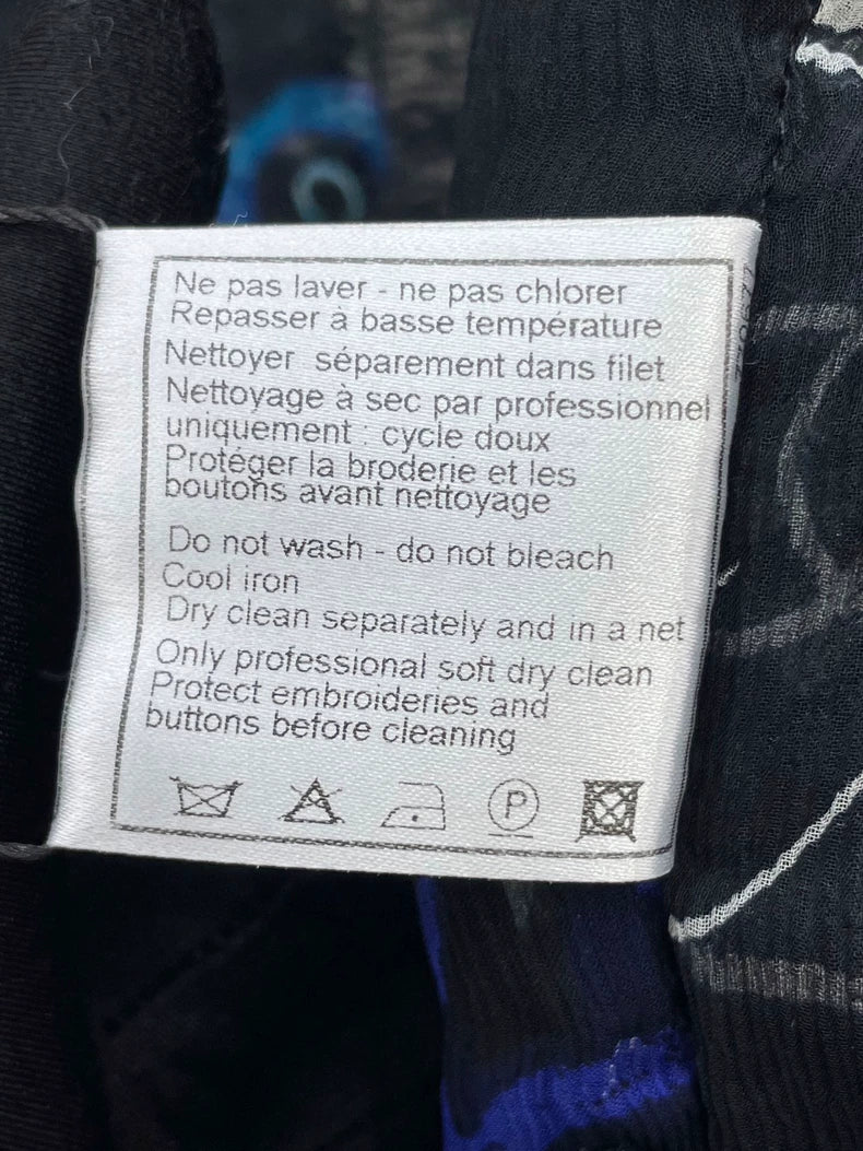 Chanel Sequin Graffiti Jacket