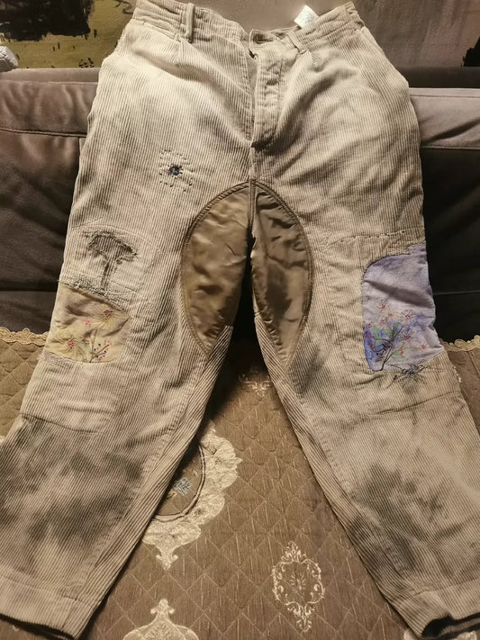 Kapital Vintage Corduroy Cargo Pants