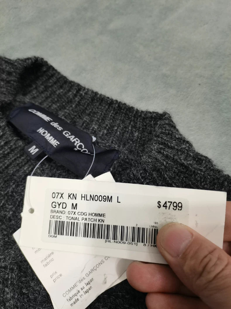 COMME DES GARCONS HOMME Men's Wool Sweater