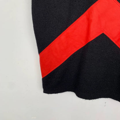 Celine Black Short Sleeve Knit Sweater