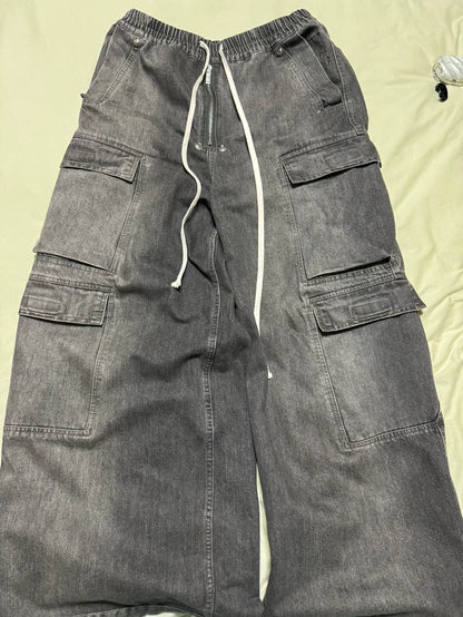 Rick Owens Cargo Denim Pants