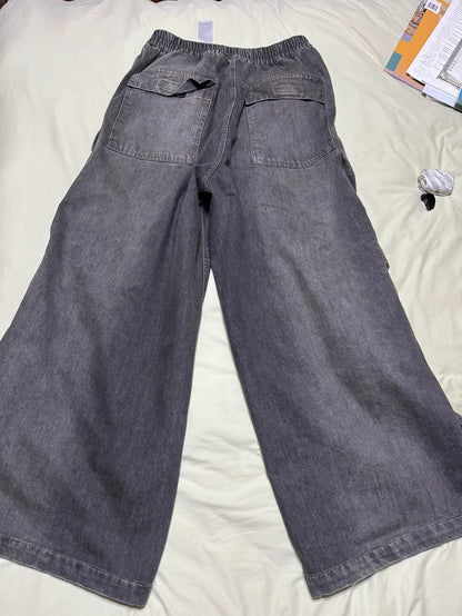 Rick Owens Cargo Denim Pants